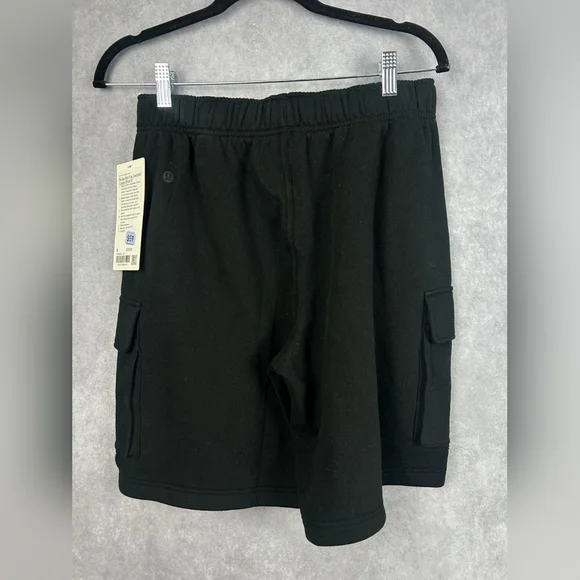 Lululemon Scuba Mid-Rise Oversized Cargo Short 9 Black‎ Size S